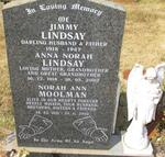 LINDSAY Jimmy 1918-1967 & Anna Norah 1918-2002 :: MOOLMAN Norah Ann 1961-2003
