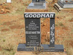 GOODMAN Elizabeth 1939-2013