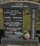 ASWEGEN Daniel Adriaan, van 1910-1956 & Hester Helena 1918-2002