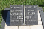 FOXCROFT Charlotte Ellen 1880-1978