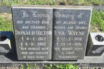 ELLIOTT Donald Hilton 1927-2002 & Eva Wayne 1928-1995