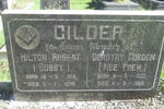 GILDER Hilton Robert 1919-1979 & Dorothy Gordon PREW 1922-1989