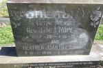 SHEASBY James Hope 1926-1985 & Heather Joan COOMBE 1936-1999