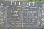 ELLIOTT Edwin John 1911-1995 & Florence Lilian ORFFER 1913-1992