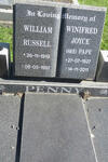 PENNY William Russell 1919-1997 & Winifred Joyce PAPE 1927-2011