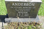 ANDERSON William 1902-1980