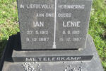 METELERKAMP Ian 1913-1987 & Lenie 1912-1987