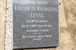 LUTTIG Elizabeth Magdalena nee McCALLAGHAN 1896-1945