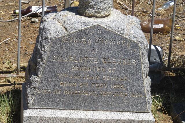 DONALD Charlotte Eleanor 1899-1900
