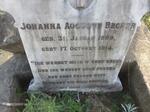 BECKER Johanna Auguste 1880-1914