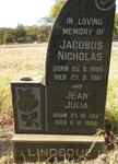 LINDEQUE Jacobus Nicholas 1905-1961 & Jean Julia 1914-1980