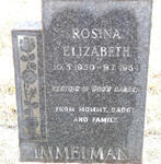 IMMELMAN Rosina Elizabeth 1950-1964