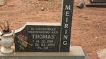 MEIRING Thomas 1919-2003