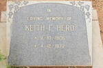 HERD Keith F. 1906-1972
