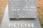 PIETERSE Gideon 1912-1996 & Johanna Petronella 1920-2000