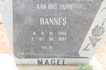 NAGEL Hannes 1948-1997