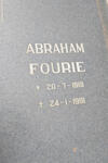 FOURIE Abraham 1918-1991