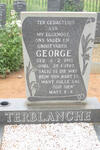 TERBLANCHE George 1915-1987