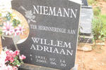 NIEMANN Willem Adriaan 1931-2005