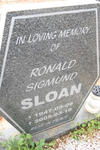 SLOAN Ronald Sigmund 1947-2005