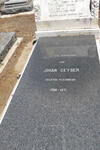 GEYSER Johan 1956-1971
