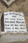 MALAN Salome 1934-1935