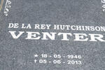 VENTER De la Rey Hutchinson 1946-2013
