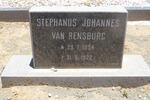 RENSBURG Stephanus Johannes, van 1854-1922