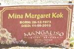 KOK Mina Margaret 1973-2016