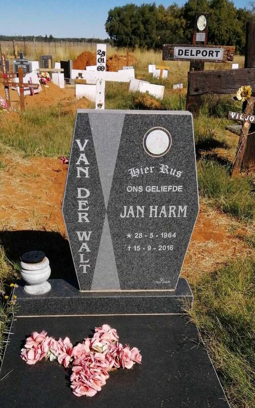 WALT Jan Harm, van der 1964-2016
