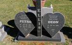 ELLIS Deon 1942- & Petro 1943-2013