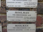 MOOLMAN Hermanus Johannes 1884-1946 & Susara Johanna GELDENHUYS 1885-1928