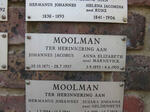 MOOLMAN Johannes Jacobus 1871-1937 & Anna Elizabeth MARNEVICK 1893-1953