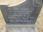 OLIPHANT Andrew J. 1916-1975