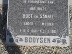 BOOYSEN Boet -1968 & Sannie -1967