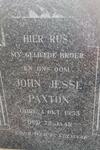 PAXTON John Jesse -1953