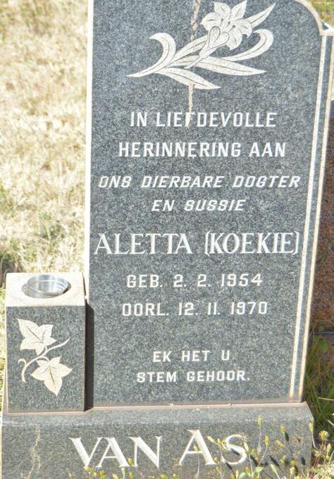 AS Aletta, van 1954-1970
