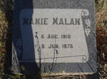 MALAN Manie 1910-1975