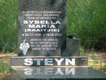 STEYN Sybella Maria 1930-2002