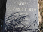 HELM Jacoba Elizabeth nee MEINTJIES 1877-1951