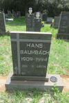 BAUMBACH Hans 1909-1994