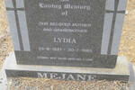 MEJANE Lydia 1921-1985