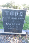 TODD Eva Leslie 1912-1999
