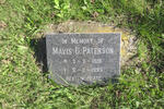 PATERSON Mavis D. 1918-1995