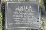 LISHER Lynette Joy 1946-2004