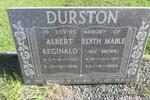 DURSTON Albert Reginald 1912-1998 & Edith Mable BROWN 1911-1989