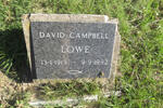 LOWE David Campbell 1919-1992