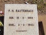 RAUTENBACH P.H. 1868-1942