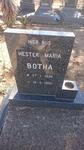 BOTHA Hester Maria 1896-1990