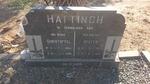 HATTINGH Christoffel 1884-1969 & Hester 1887-1971